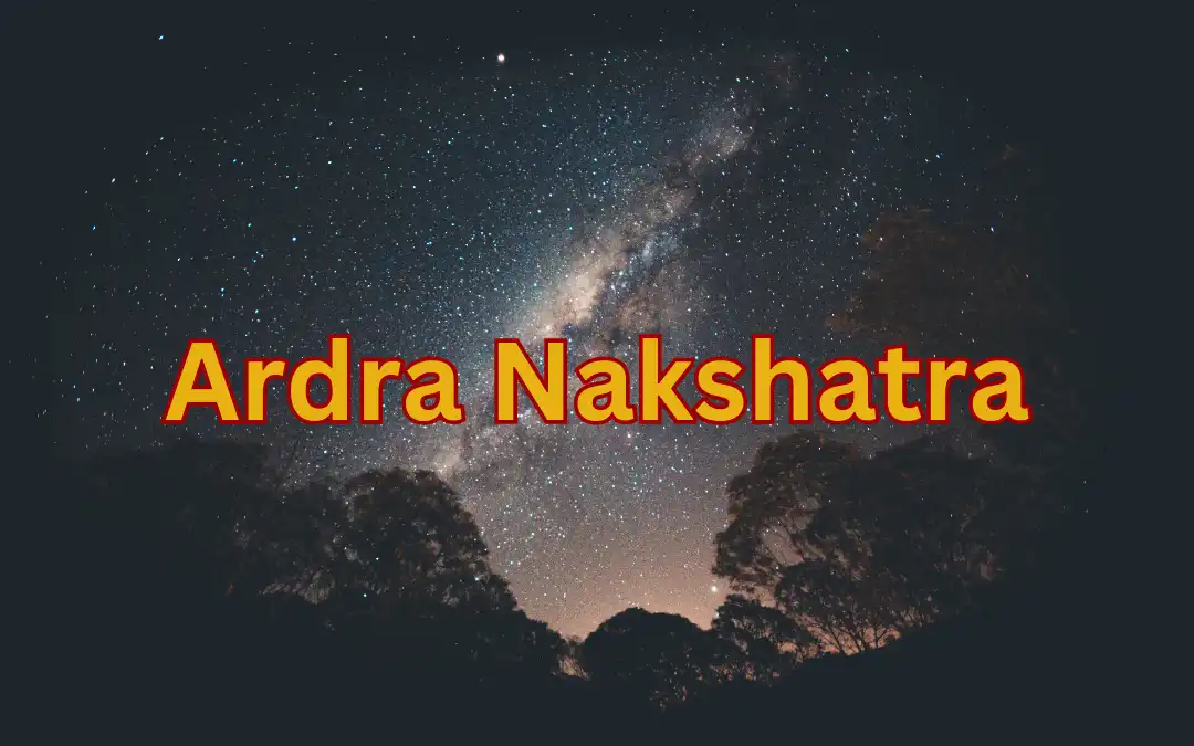 ardra nakshatra